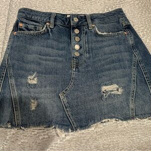 Free People/ We The Free Denim Mini Skirt size 26